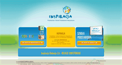 Desktop Screenshot of inspiracjaedu.pl