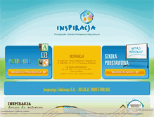 Tablet Screenshot of inspiracjaedu.pl